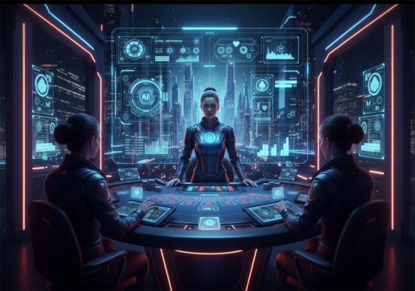 Το μέλλον της τεχνητής νοημοσύνης στα παιχνίδια καζίνο με ζωντανό ντίλερ