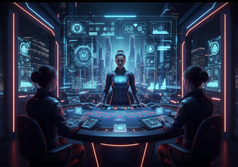 Το μέλλον της τεχνητής νοημοσύνης στα παιχνίδια καζίνο με ζωντανό ντίλερ