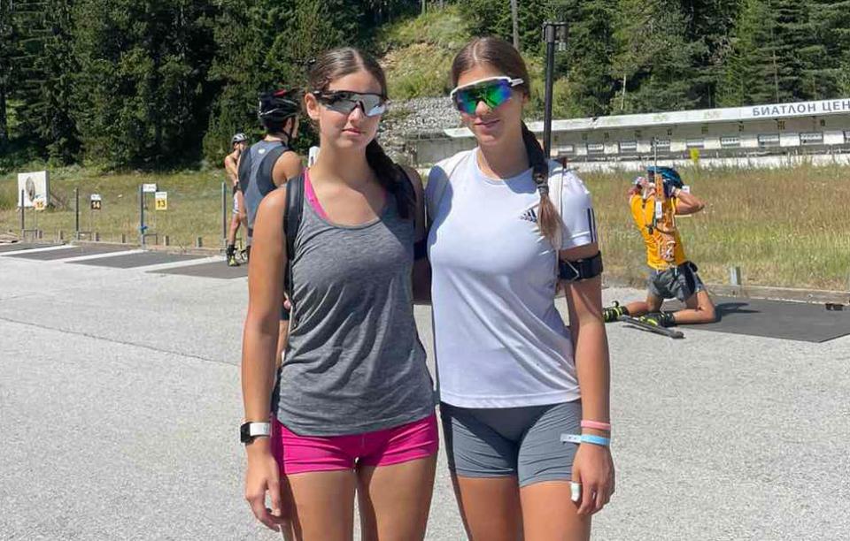 Δύο αθλήτριες του ΕΟΣ Νάουσας στην προετοιμασία της Εφηβικής Ομάδας Διάθλου