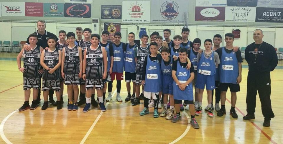 Στο Λιτόχωρο βρέθηκαν οι μικροί αθλητές των Αετών Βέροιας (φωτο)