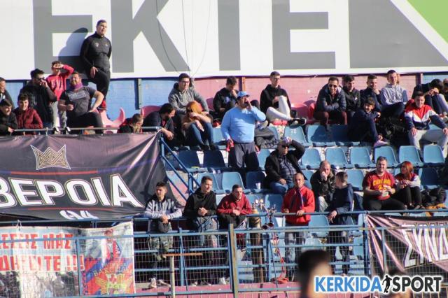 Φωτορεπορτάζ από το παιχνίδι της ΒΕΡΟΙΑΣ με τον ΟΦ Ιεράπετρας