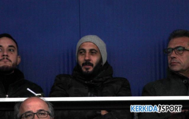 Παρακολούθησε τη νέα του ομάδα ο Νίκος Γεωργιάδης