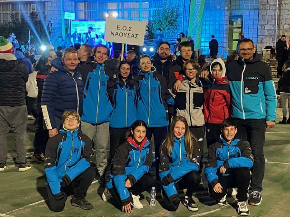 Καλά αποτελέσματα για τους αθλητές του ΕΟΣ Νάουσας στο 1ο Κύπελλο FIS ΚΑΤΑΒΑΣΕΩΝ στον Παρνασσό