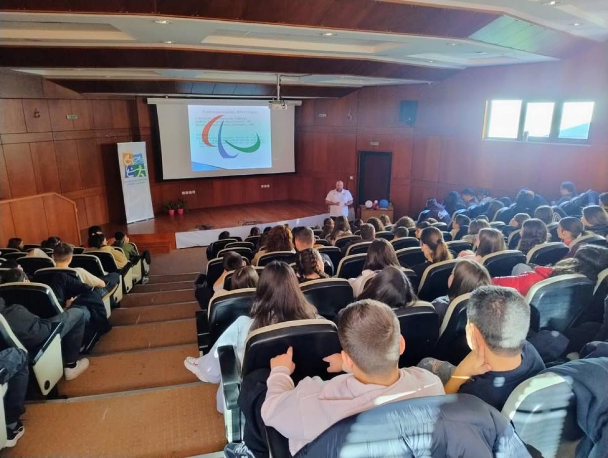 Εκπρόσωποι του "Εν Σώματι Υγιεί" Α.Σ. ΑμεΑ Βέροιας με έγκριση άδειας εισόδου στα σχολεία της χώρας για το 2026-27