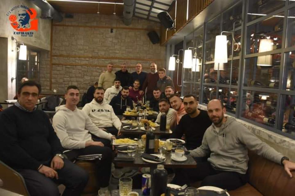 Έκοψε την πίτα του το ανδρικό τμήμα του Ζαφειράκη Νάουσας