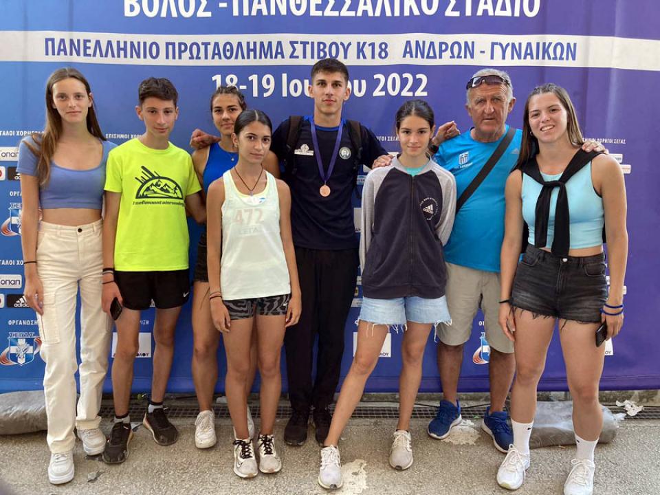 Τρίτος στα 800μ ο Παναγιώτης Αθανασάκης στο Πανελλήνιο Κ-18