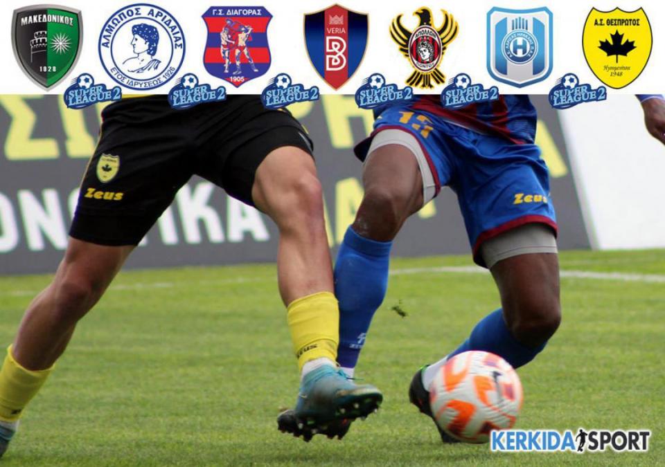 SL2: Έξι ομάδες μάχονται για την εξασφάλιση της παραμονής (πίνακας)