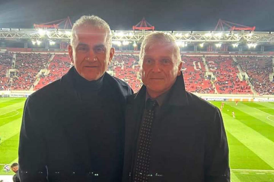 Η συνάντηση δύο θρύλων!