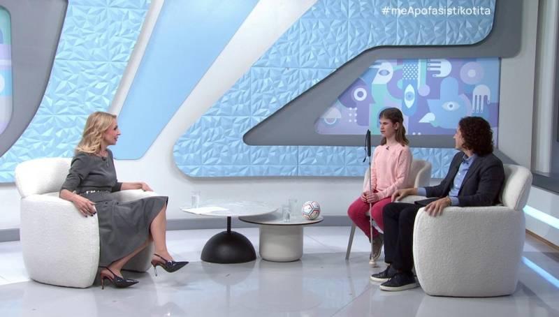 Μια μπάλα που "μιλάει" στην καρδιά: Η 12χρονη Λουκία από τη Βέροια συγκλονίζει στην ΕΡΤ3