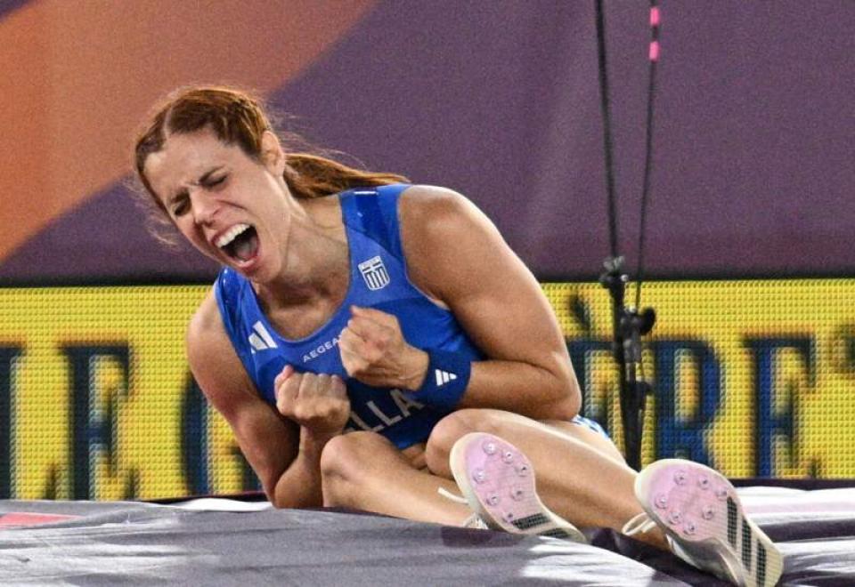 Ασημένιο μετάλλιο για την Κατερίνα Στεφανίδη στη Ρώμη