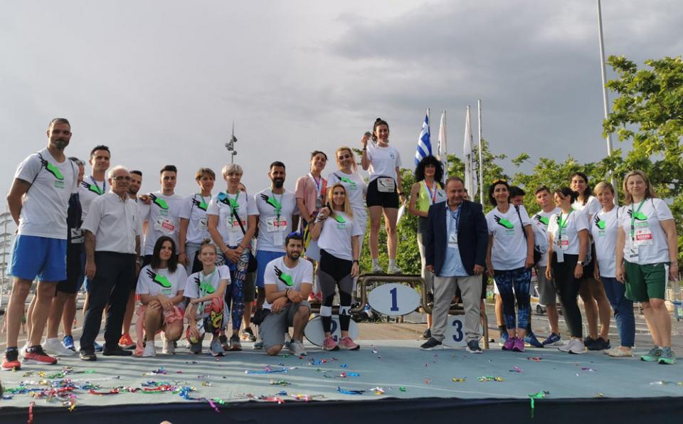 Πρώτη η Μαρία Ντάνου στα 10χλμ του Olympic Day Run Θεσσαλονίκη