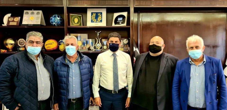 Συνάντηση Αυγενάκη με την επιτροπή των ομάδων της Γ’ Εθνικής