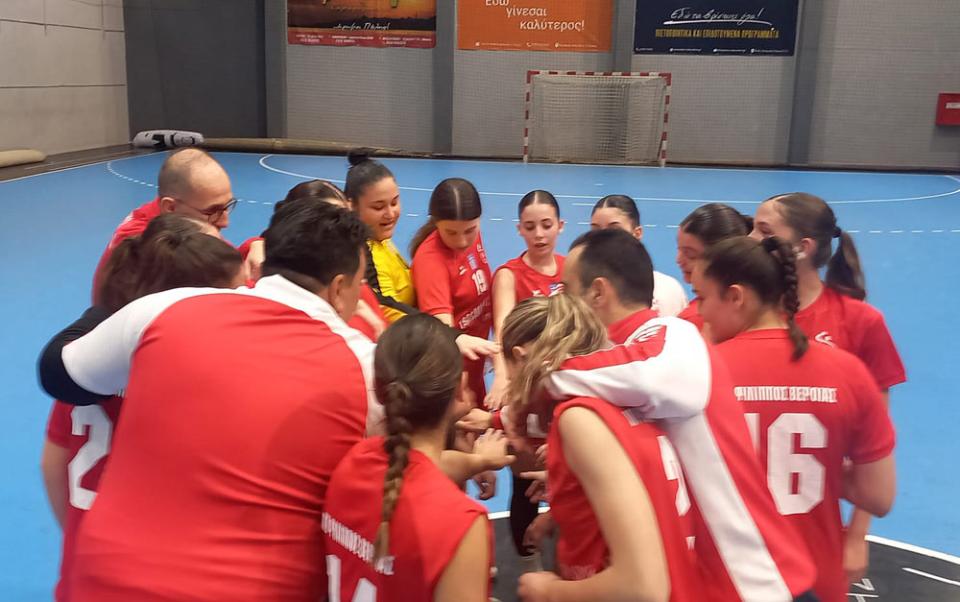 Συνέχισαν την αήττητη πορεία τους τα κορίτσια του Φιλίππου Βέροιας!