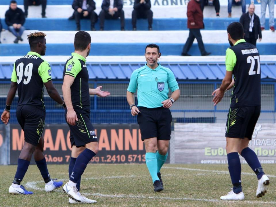 Ο διαιτητής Βουρνέλης ορίστηκε στο ματς της ΒΕΡΟΙΑΣ με τον Απόλλωνα Λάρισας