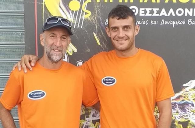 Ο Νίκος Τουλίκας στον 8ο Διεθνή Νυχτερινό Ημιμαραθώνιο της Θεσσαλονίκης