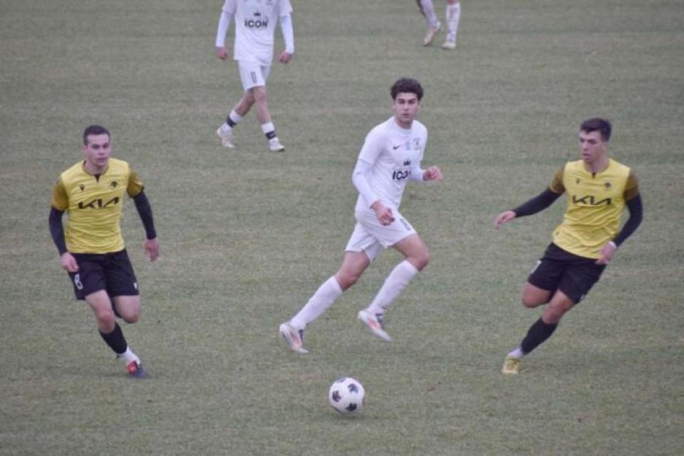 Άνετο διπλό του Απόλλωνα Κρύας Βρύσης στη Νέα Αμισό (στιγμιότυπα - δηλώσεις)