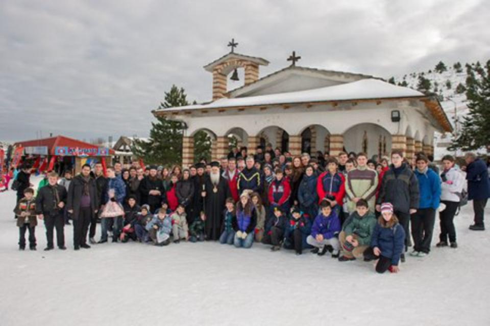 Εορτασμός του Αγ. Σεραφείμ του Σάρωφ στο Εθνικό Χιονοδρομικό Κέντρο Σελίου