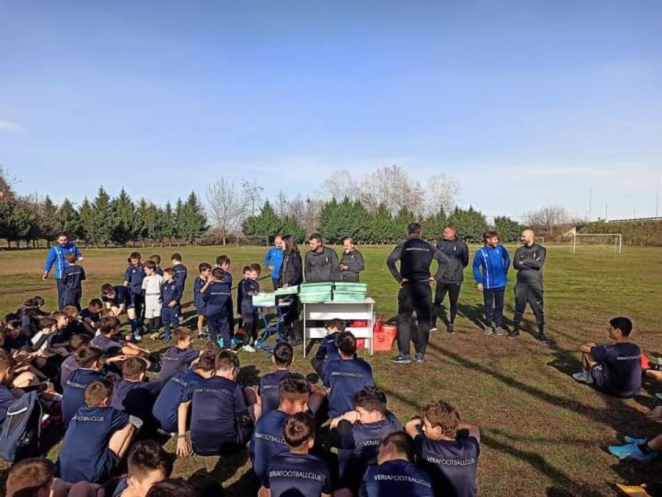 Έκοψαν την πίτα τους τα τμήματα υποδομών της ΒΕΡΟΙΑΣ (φωτό)