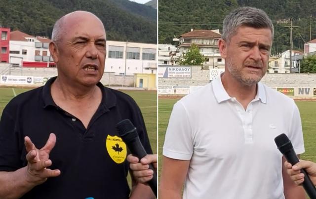 ΘΕΣΠΡΩΤΟΣ - ΒΕΡΟΙΑ 3-2: Δηλώσεις Ρότσα και Δερμιτζάκη (video)
