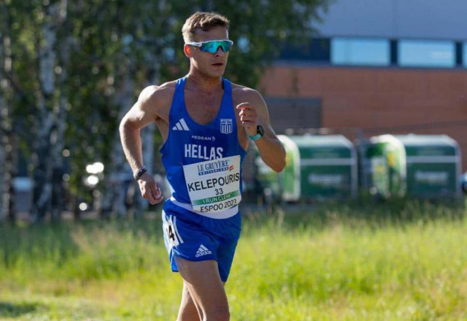 Νέο ατομικό ρεκόρ του Άνθιμου Κελεπούρη στα 20χλμ βάδην