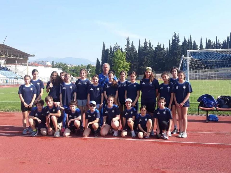 Εντυπωσιακή εμφάνιση των μικρών του "Βικέλα" στο δίαθλο στίβου Κ14 στα Γιαννιτσά
