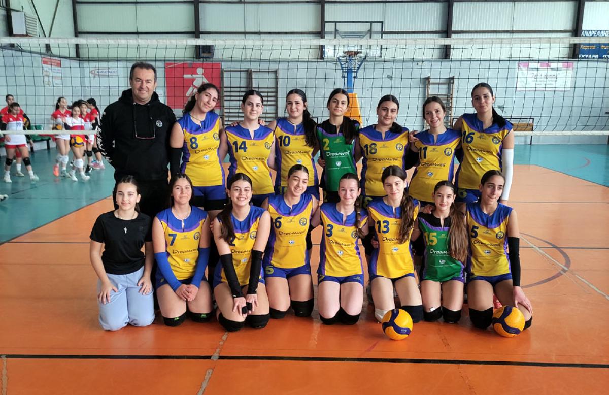 Νικηφόρο πέρασμα από τη Σκύδρα για τα κορίτσια του Ποσειδώνα Βέροιας