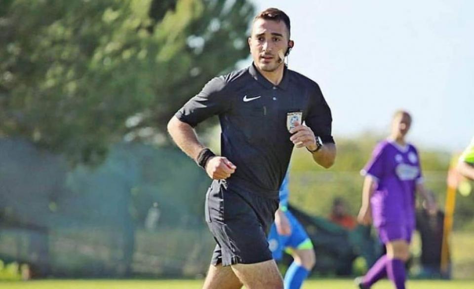 Ο Ανδριανός από την Αχαΐα "σφυρίζει" το ματς της ΒΕΡΟΙΑΣ στα Τρίκαλα