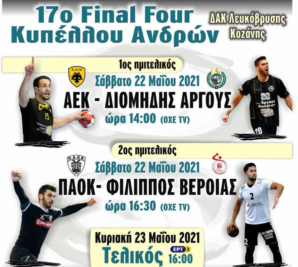 Δηλώσεις για το Final-4 του Κυπέλλου Ανδρών