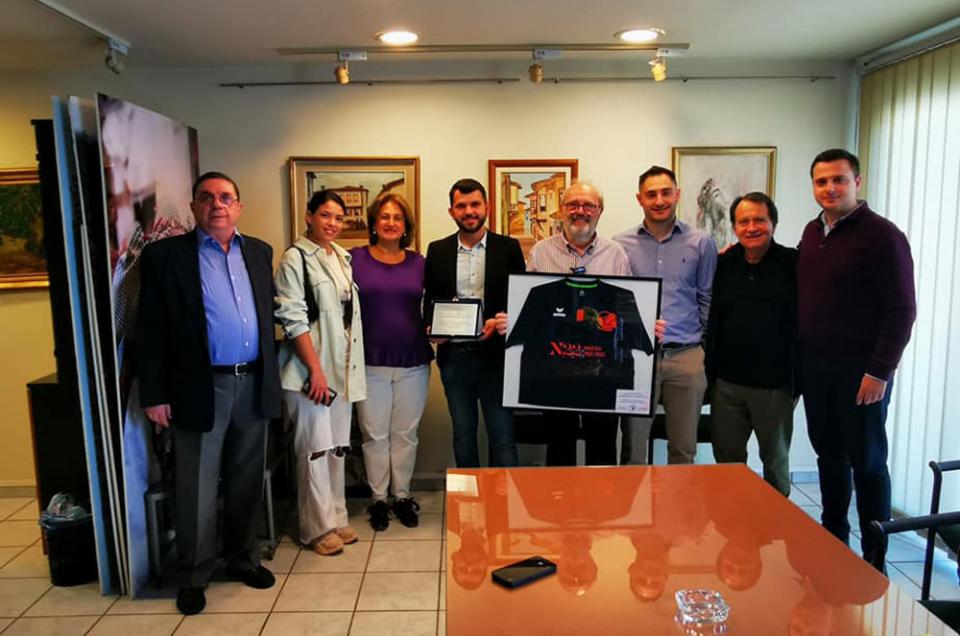 Όταν ο "Ζαφειράκης" συνάντησε τον... εν Αθήναις "Ζαφειράκη"! (φωτο)