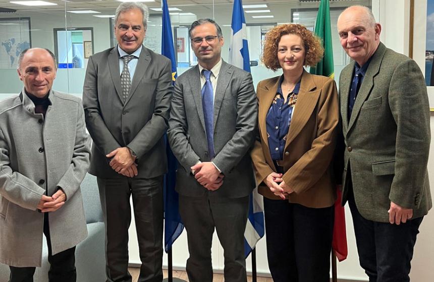 Η Ένωση Συντακτών Επαρχιακού Τύπου στην Πρεσβεία της Πορτογαλίας