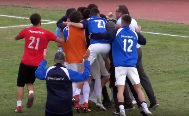 Στιγμιότυπα από το παιχνίδι ΑΣ Γιαννιτσά - Μέγας Αλέξανδρος Τρικάλων 1-0 (video)