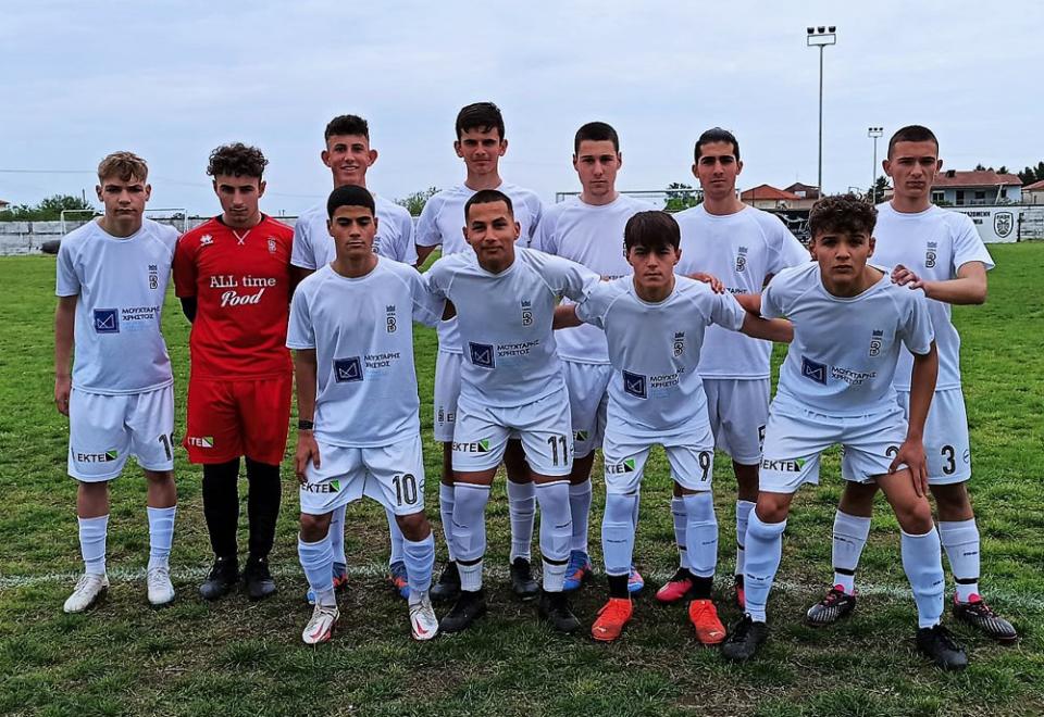 Νίκησε την Αγ. Βαρβάρα και προκρίθηκε στον τελικό η Κ16 της Βέροιας (φωτο)