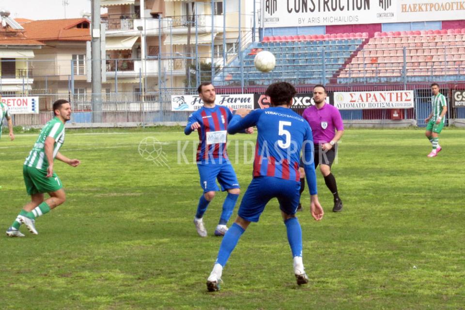 Τα καλύτερα στιγμιότυπα του αγώνα ΝΠΣ Βέροια - Πανθρακικός 1-1