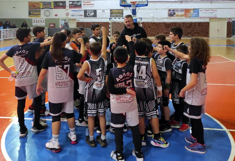 Κυριακή γεμάτη μπάσκετ για τους μικρούς μας αθλητές των Αετών Βέροιας
