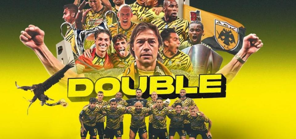 Απίστευτη ΑΕΚ νίκησε τον άστοχο ΠΑΟΚ και κατέκτησε το νταμπλ μετά από 45 χρόνια!