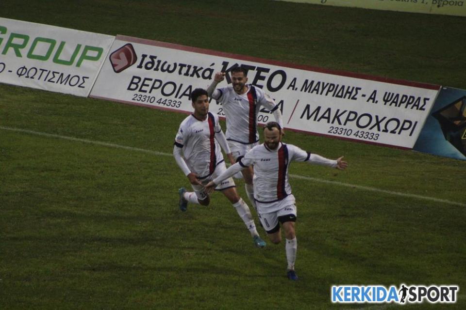 Τα καλύτερα στιγμιότυπα του αγώνα ΒΕΡΟΙΑ - Αλμωπός Αριδαίας 1-0