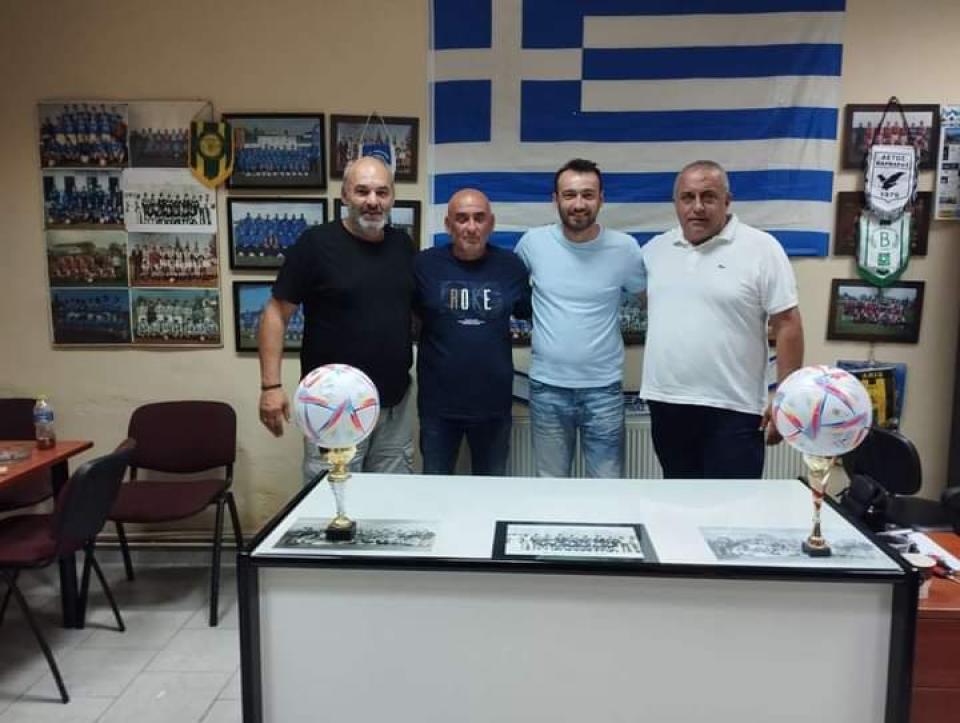 Το νέο προπονητή του ανακοίνωσε ο Μέγας Αλέξανδρος Αγίας Μαρίνας