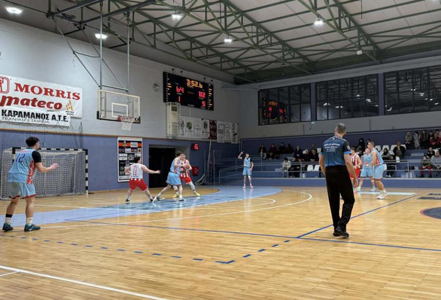 Πήραν την… ρεβάνς από τον Ζαφειράκη οι Έφηβοι του Φιλίππου Βέροιας