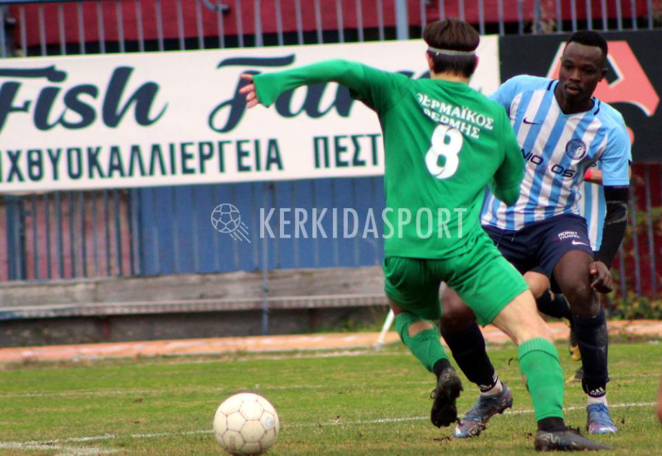 Φωτορεπορτάζ από το άτυχο ματς της Αγίας Μαρίνας με τον Θερμαϊκό Θέρμης