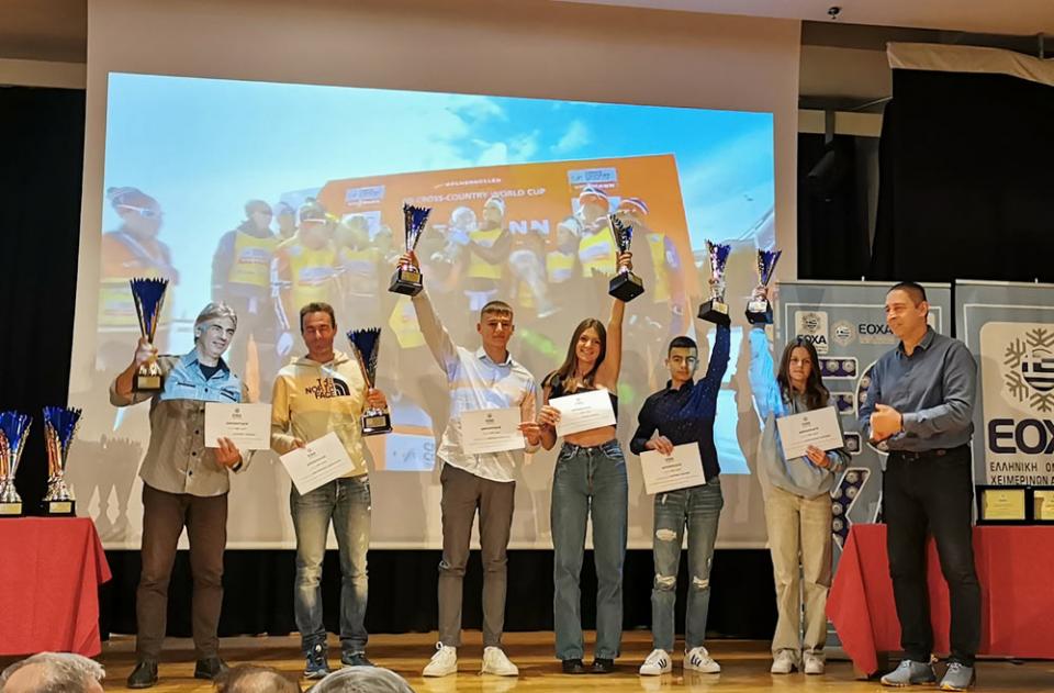 Ο ΕΟΣ Νάουσας στην τελετή βράβευσης Αθλητών και Σωματείων