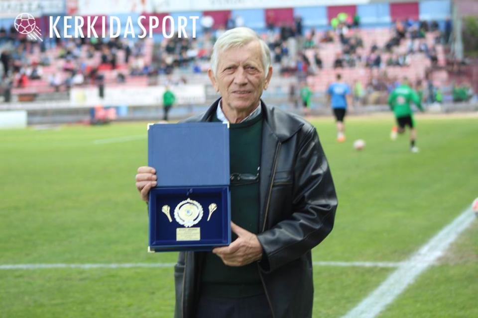 Τιμήθηκε ο "δικός μας" Λάκης Λαζάρου