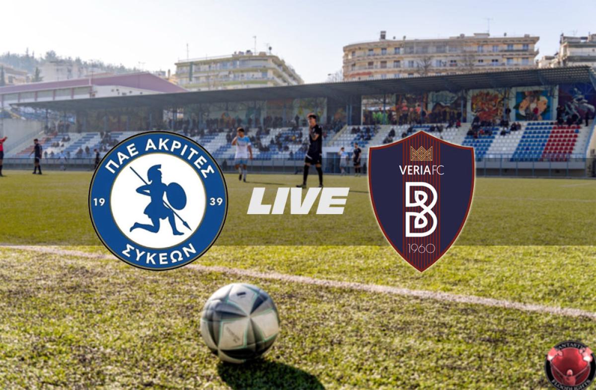 ** LIVE ** ΑΚΡΙΤΕΣ ΣΥΚΕΩΝ - ΒΕΡΟΙΑ (15:00)