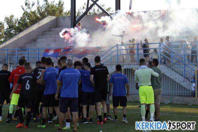 Οι πανηγυρισμοί των πρωταθλητών, με τον φακό του kerkidasport.gr