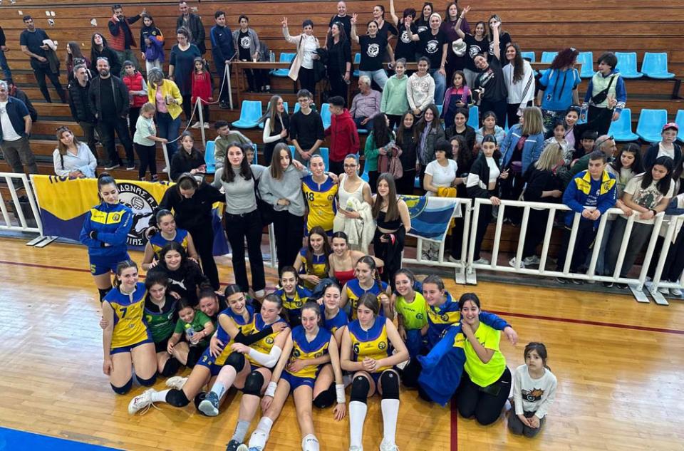 Δεν τα κατάφεραν στην Κοζάνη τα κορίτσια του Ποσειδώνα Βέροιας